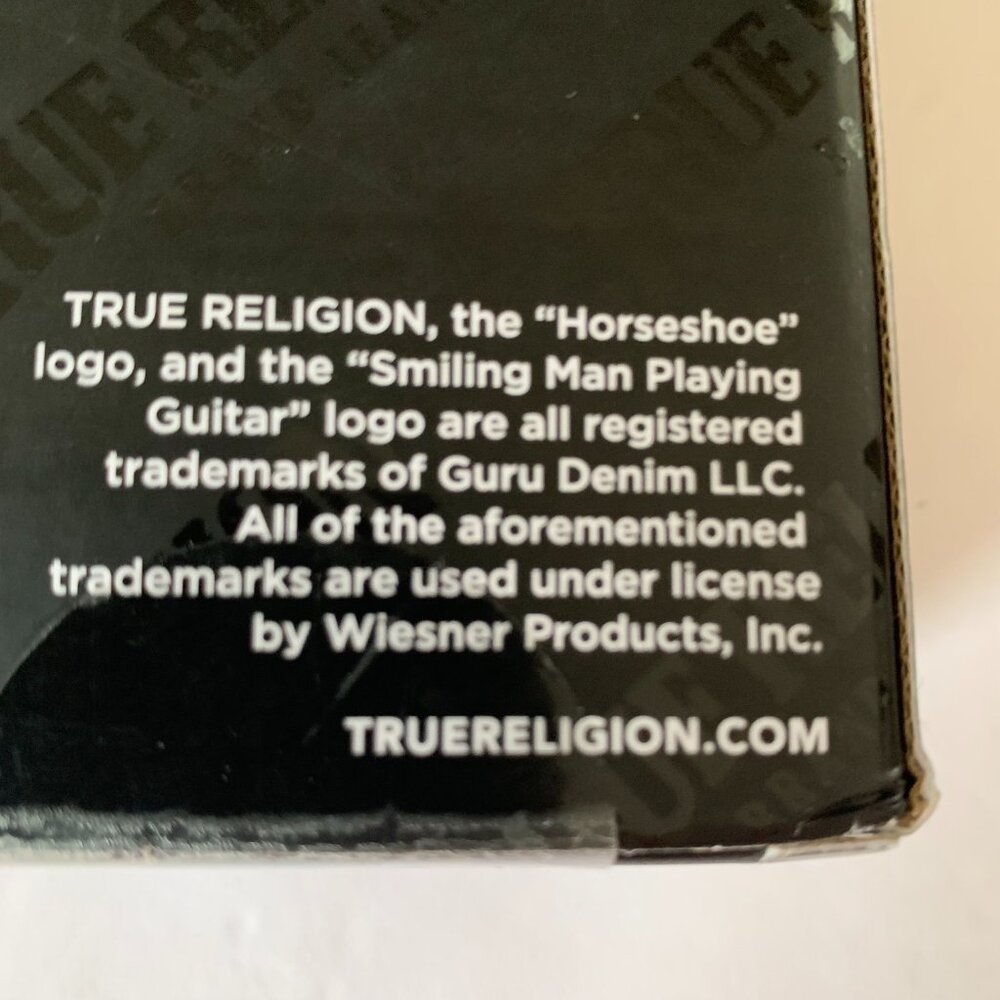 TRUE RELIGION BRAND JEANS CREW NECK TEES PREMIUM COTTON 4 PACK SIZE XL STYLE 4C8 - Picture 8 of 9